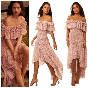 New with tags MISA Los Angeles Giada Dress In Rose Paisley